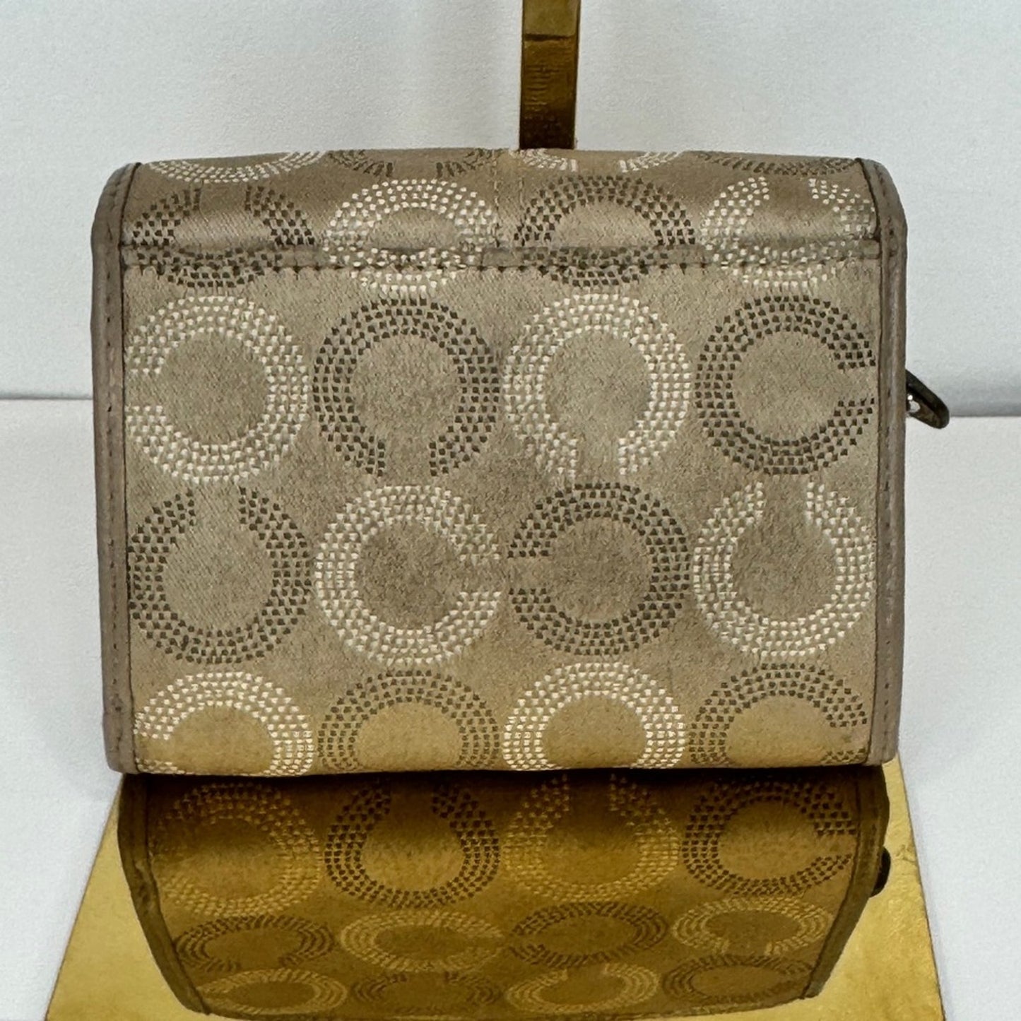 Coach Signature Compact Wallet
