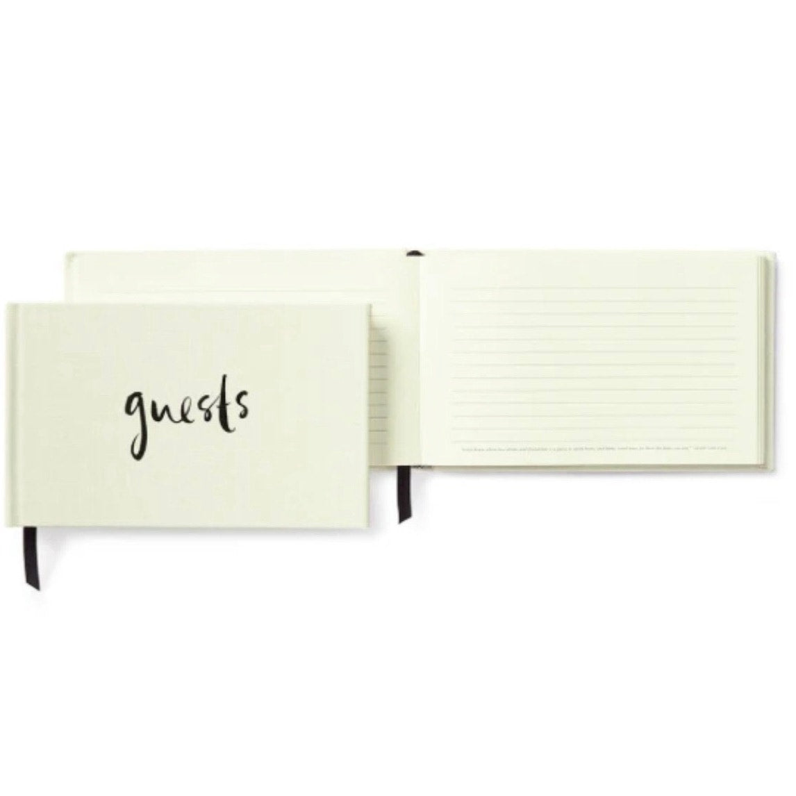 Kate Spade Guest Book Linen Cover Well Wishes