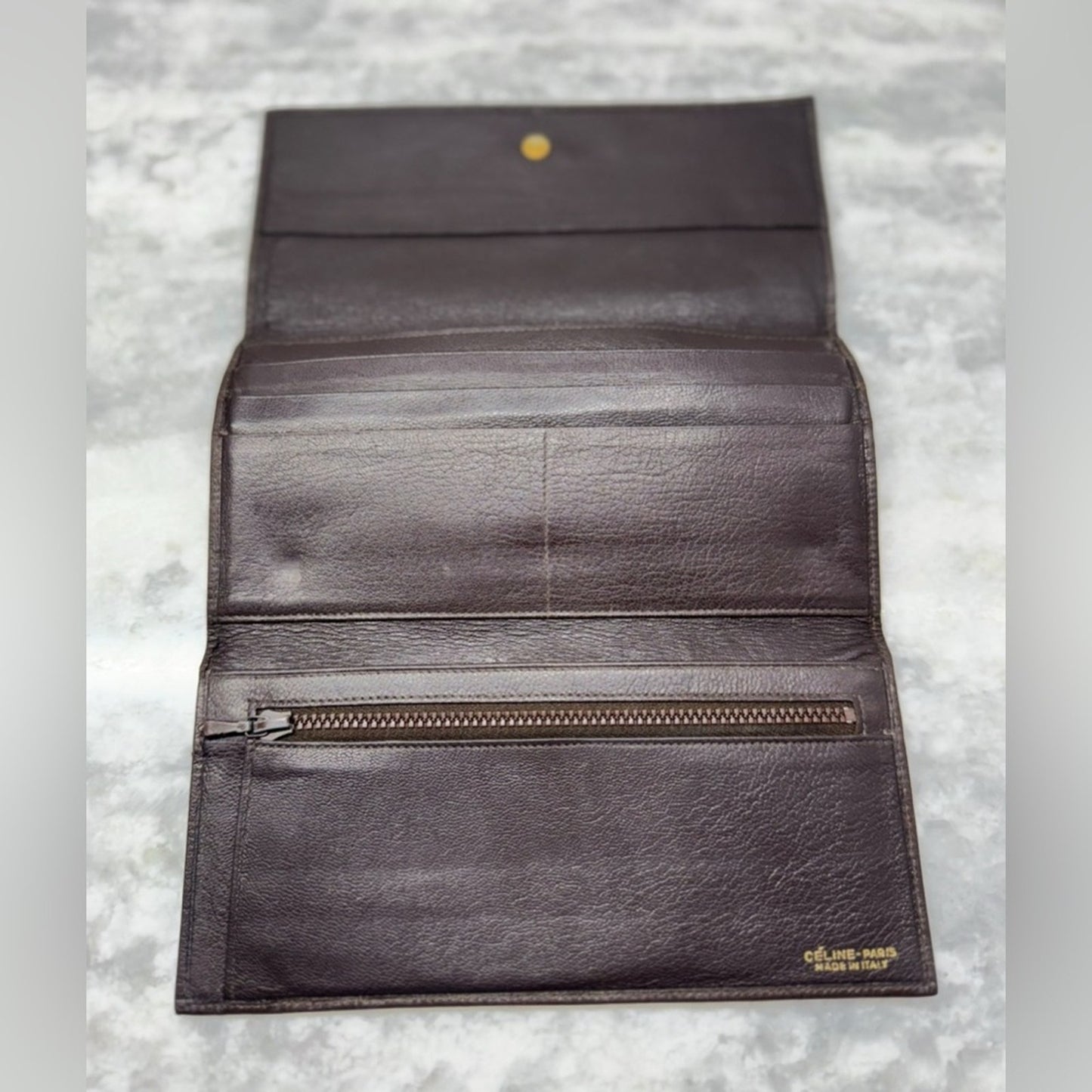 Celine Wallet or Crossbody with Gold Chain Strap