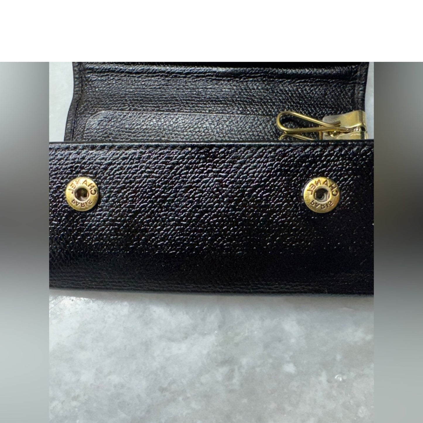 Chanel Caviar Leather 6-Key Holder