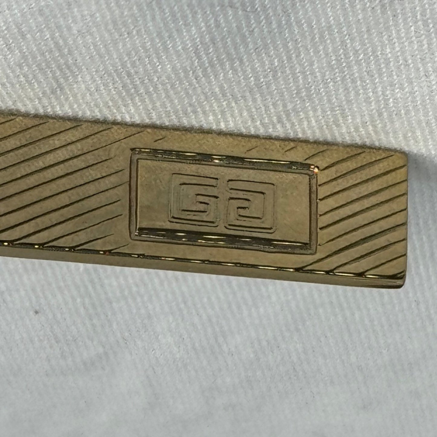 Givenchy Vintage Tie Clip with Original Velvet Box