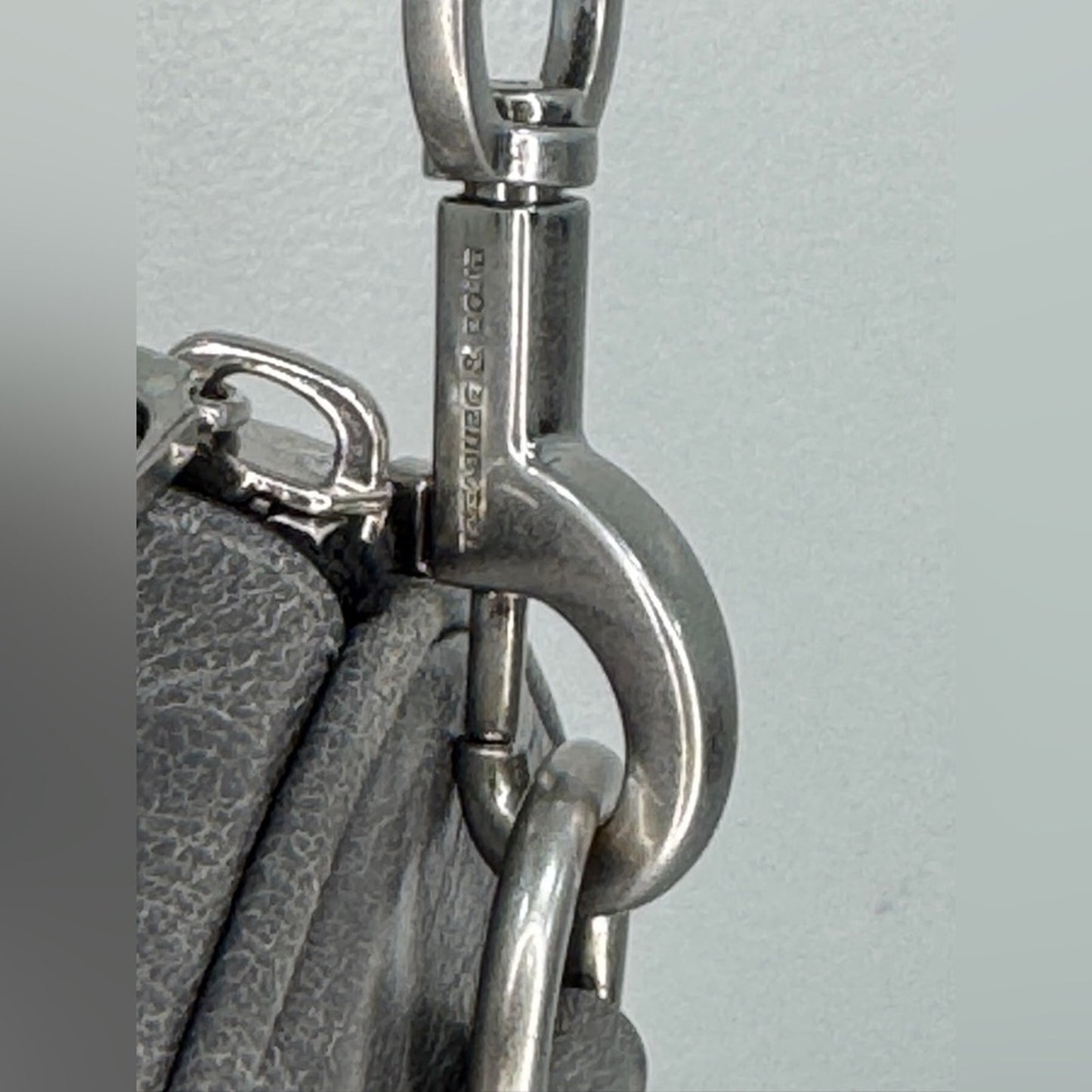 Treasure & Bond Gray Leather Barrel Cylinder Bag – Rare