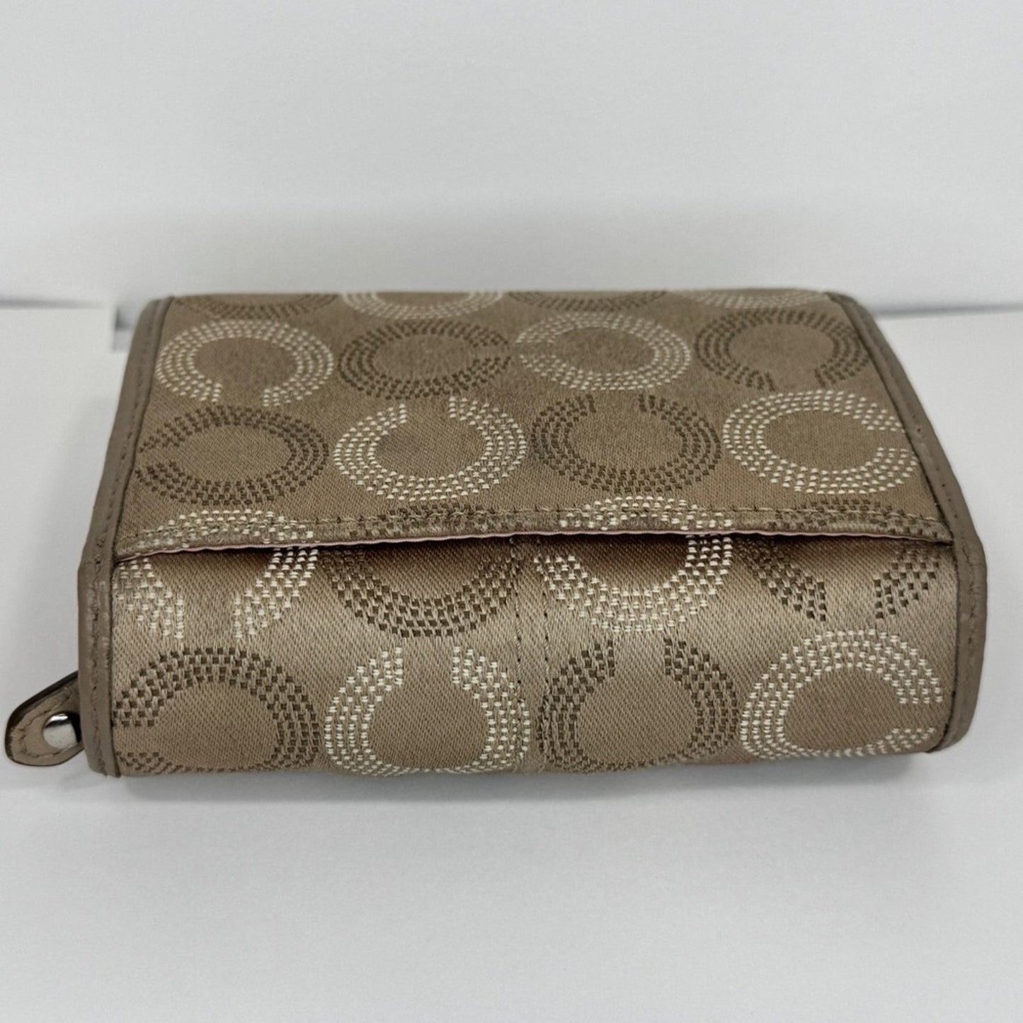 Coach Signature Compact Wallet