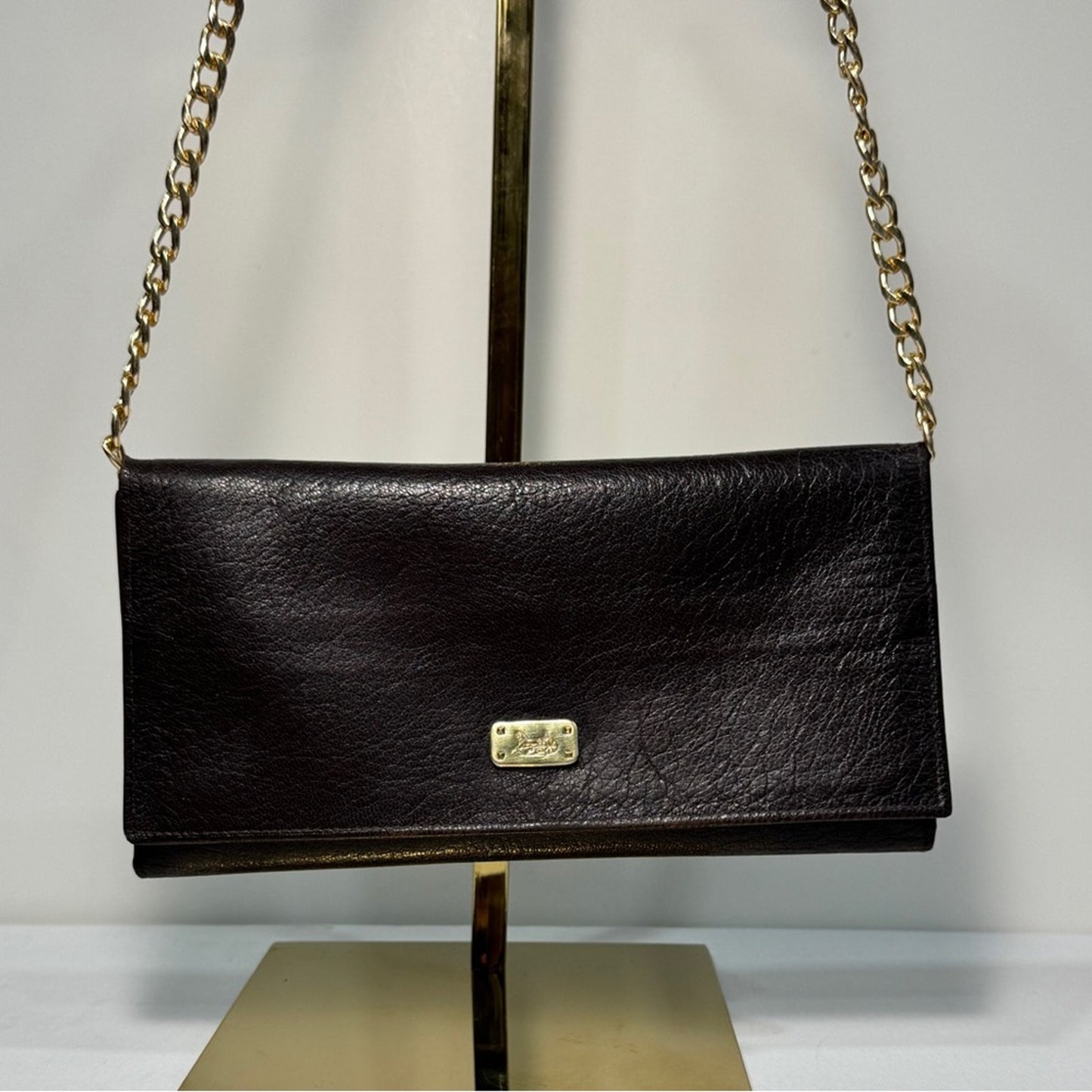 Celine Wallet or Crossbody with Gold Chain Strap