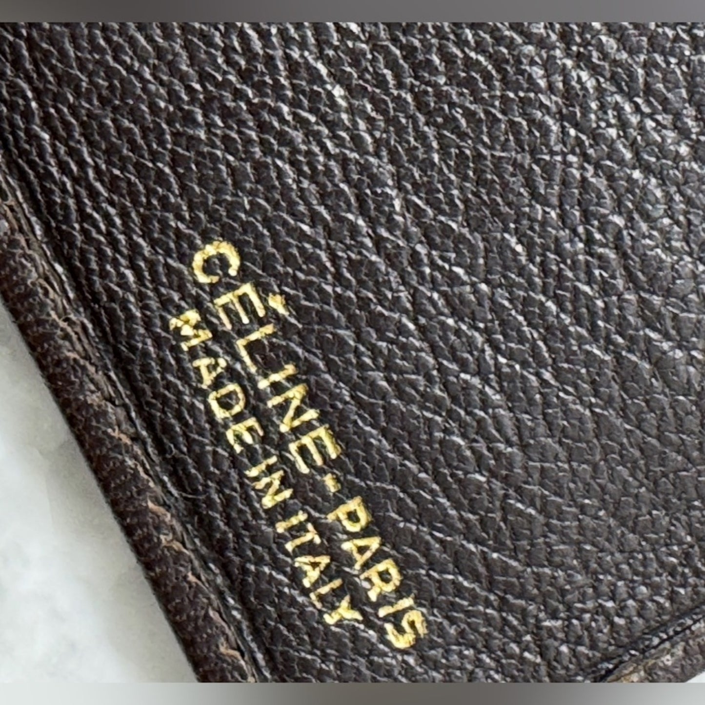 Celine Wallet or Crossbody with Gold Chain Strap