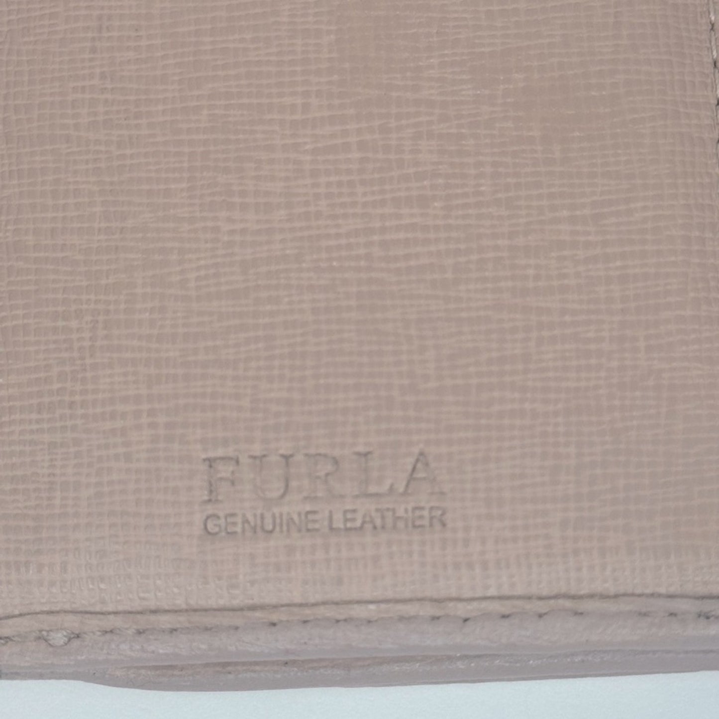 Furla Pink Leather Compact Wallet – Snap Closure, Coin Pocket, Trifold
