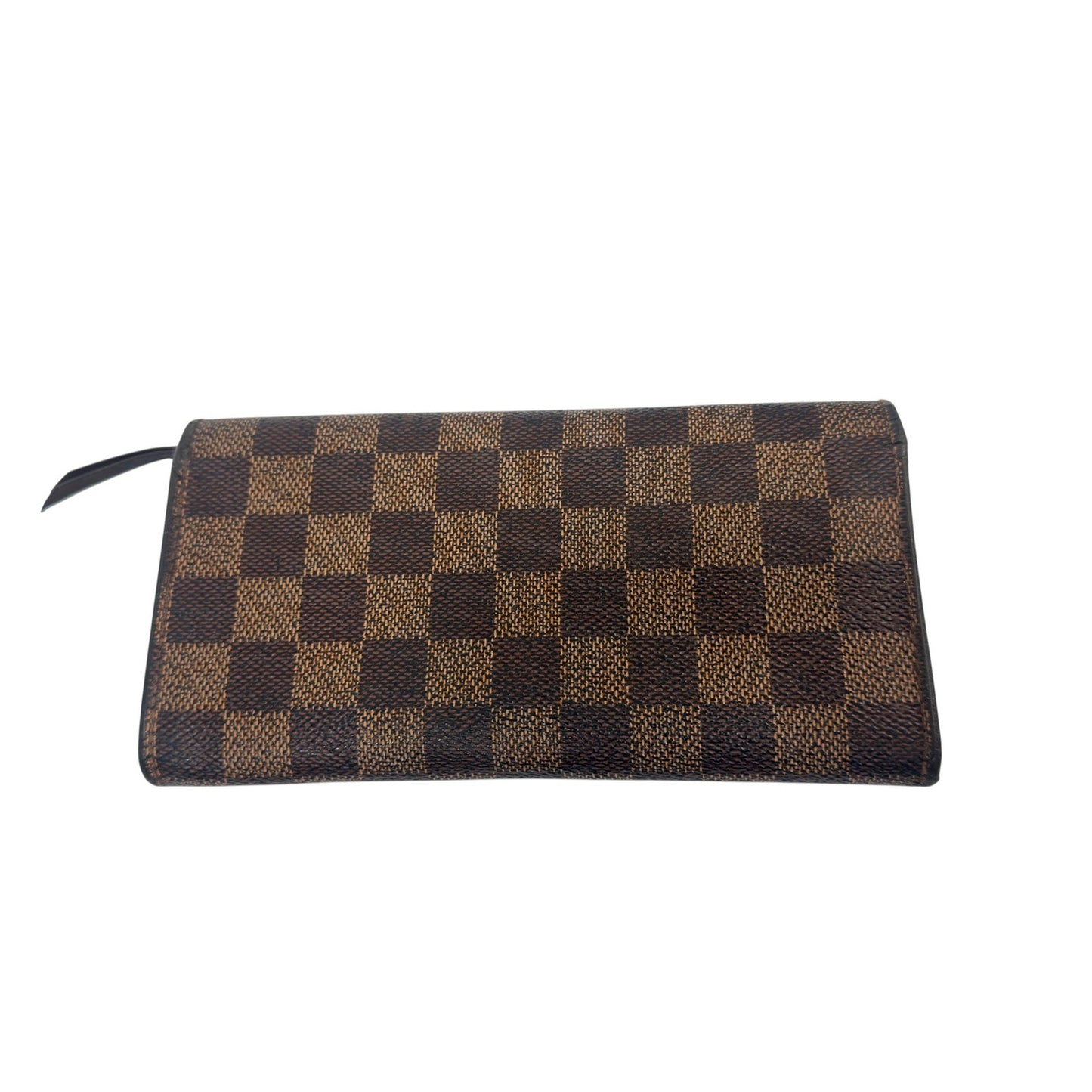 Louis Vuitton Damier Ebene Emilie Long Wallet Authentic LV