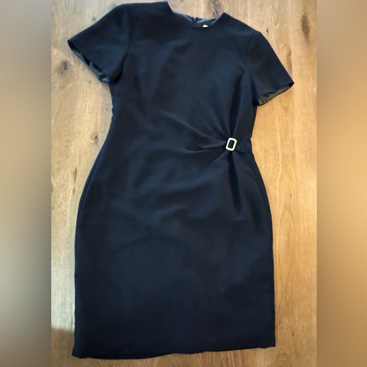 Vintage Coldwater Creek Black Sheath Dress Petite 10 Petite