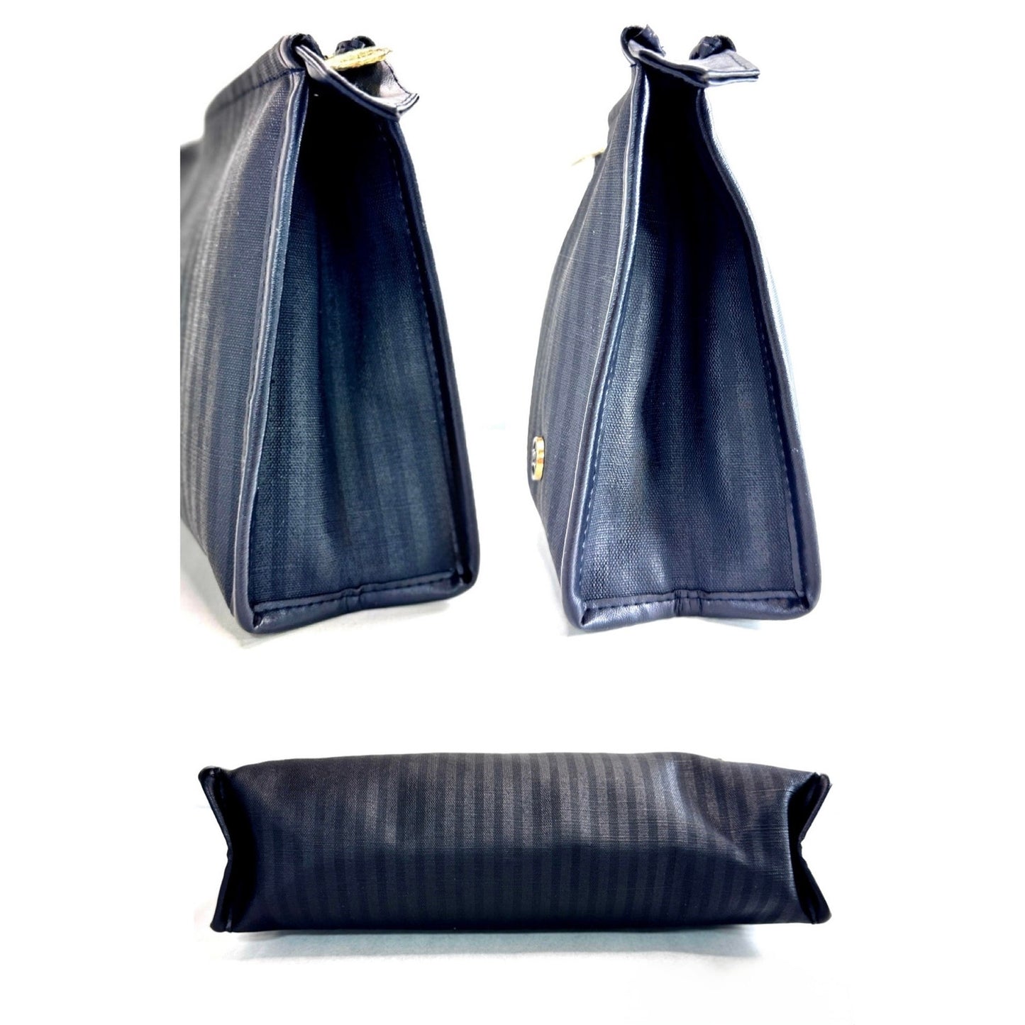 Oscar de la Renta Vintage Black Travel Toiletry Bag – Large Unisex Organizer