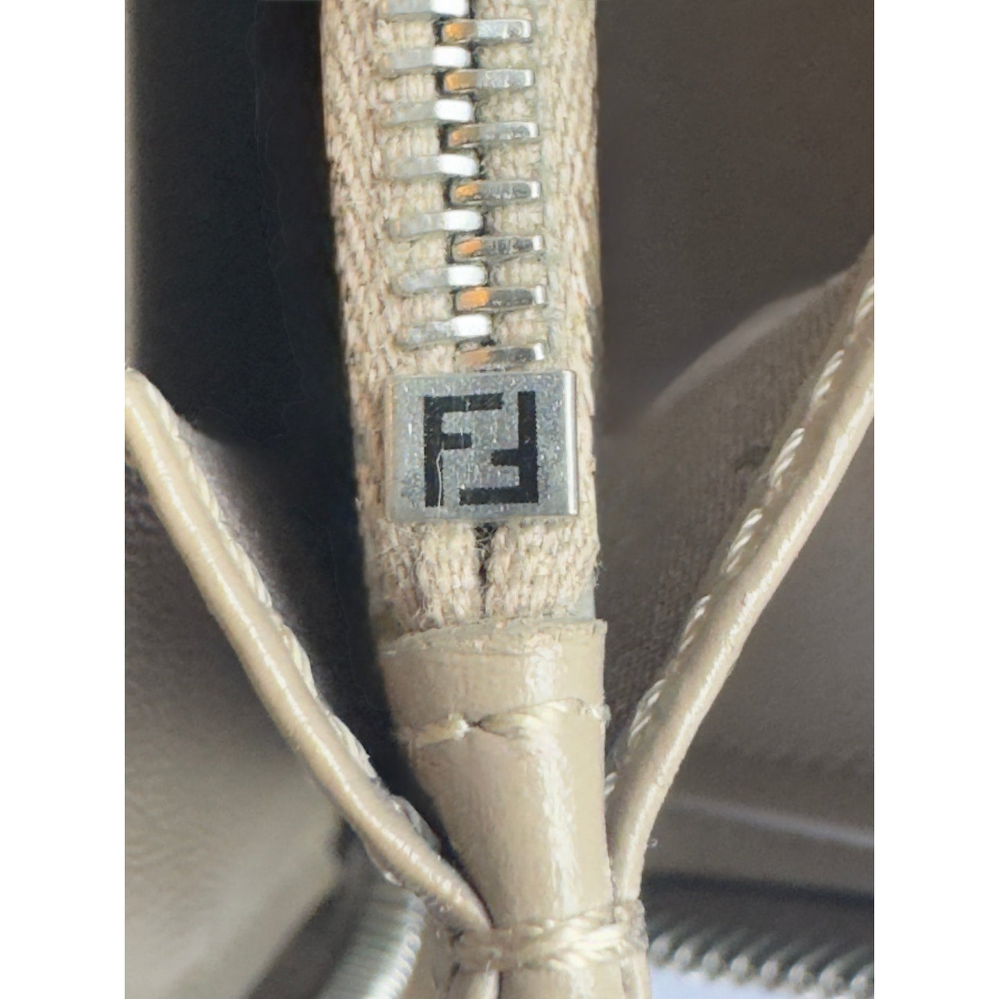 Fendi By the Way  Zip Around Leather Wallet