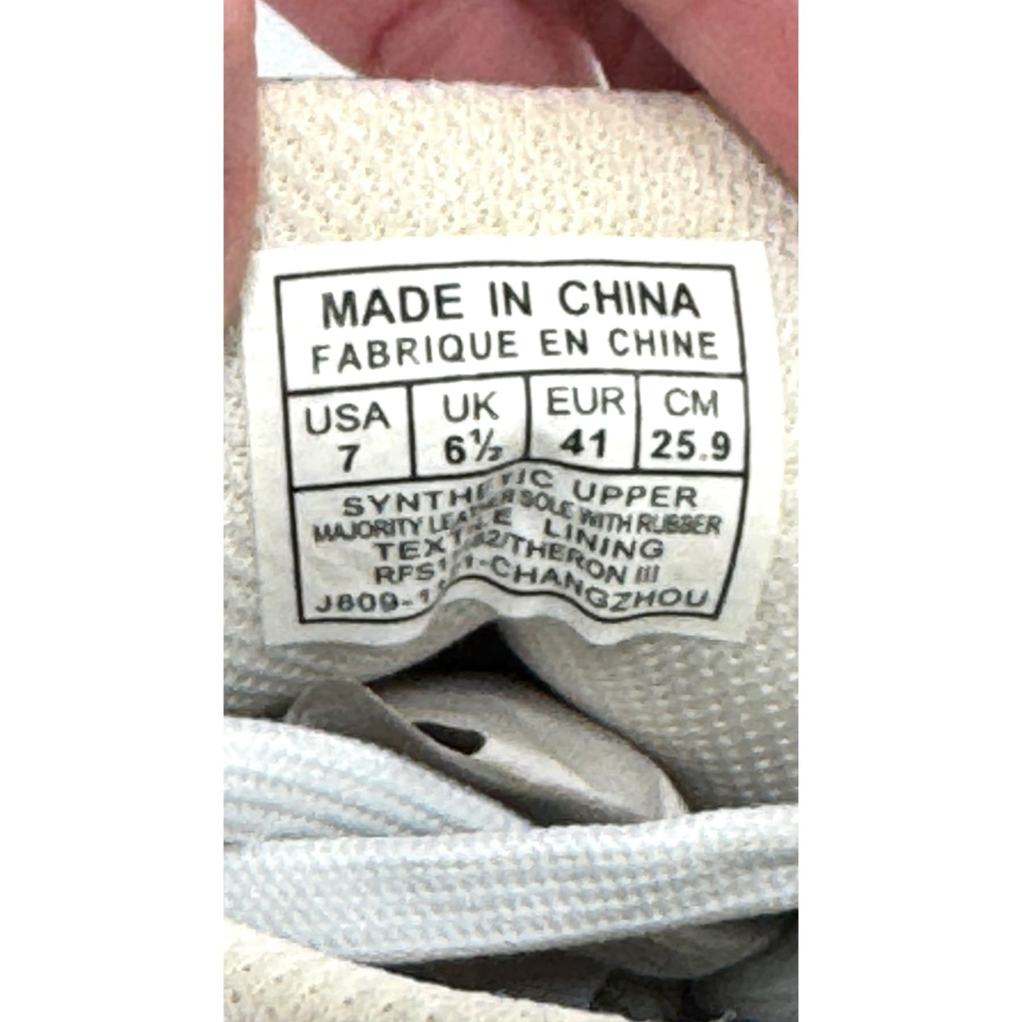 Polo Ralph Lauren White & Rose Gold Sneakers Athletic Shoes Junior 7