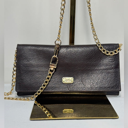 Celine Wallet or Crossbody with Gold Chain Strap