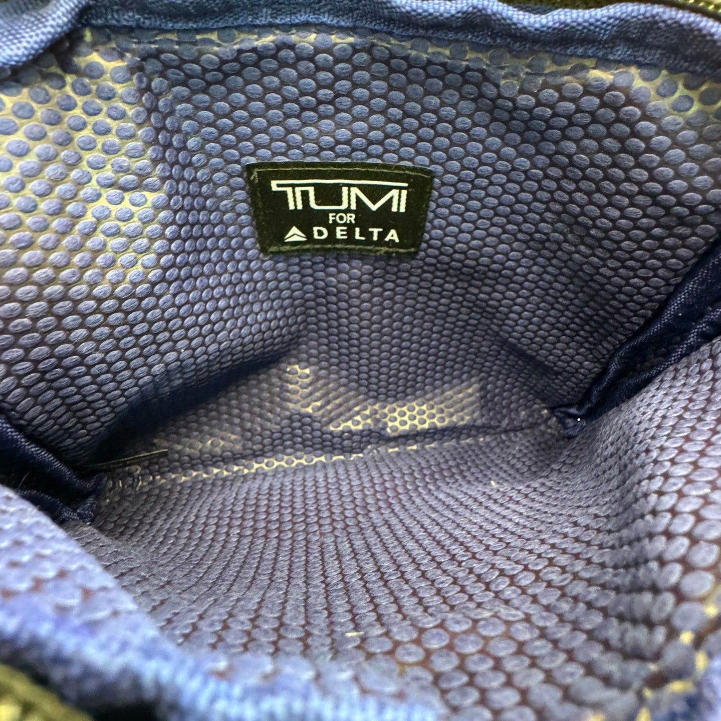 TUMI for Delta Gray Travel Toiletry Bag  Amenity Pouch