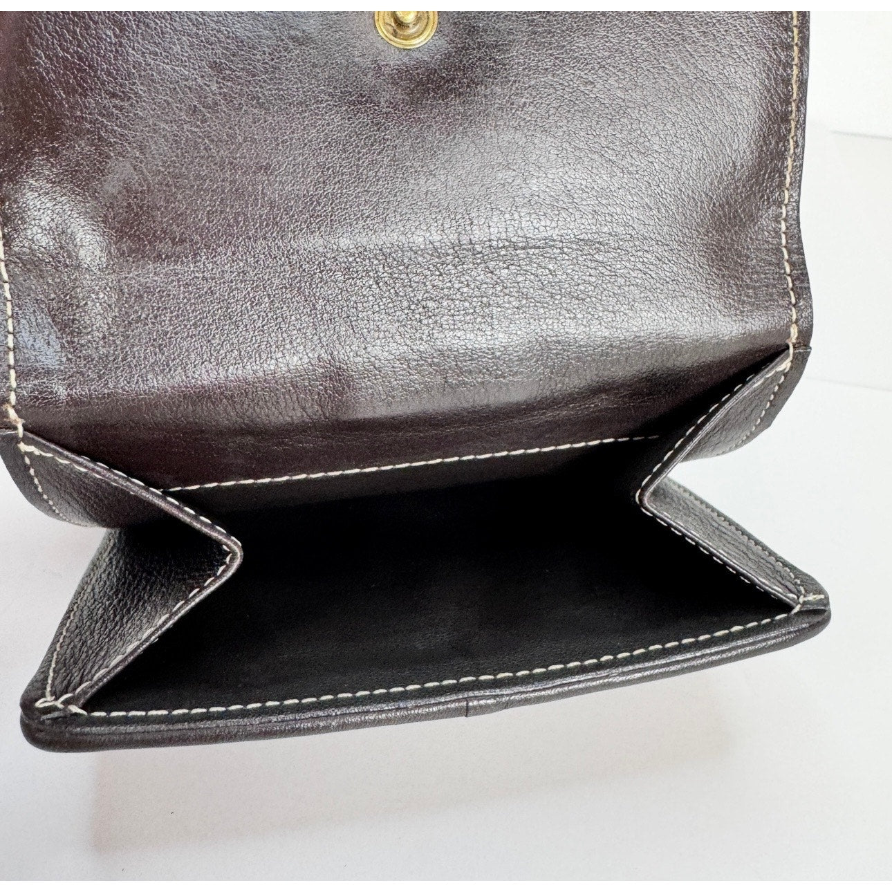 Celine Triomphe Canvas Macadam Compact Wallet