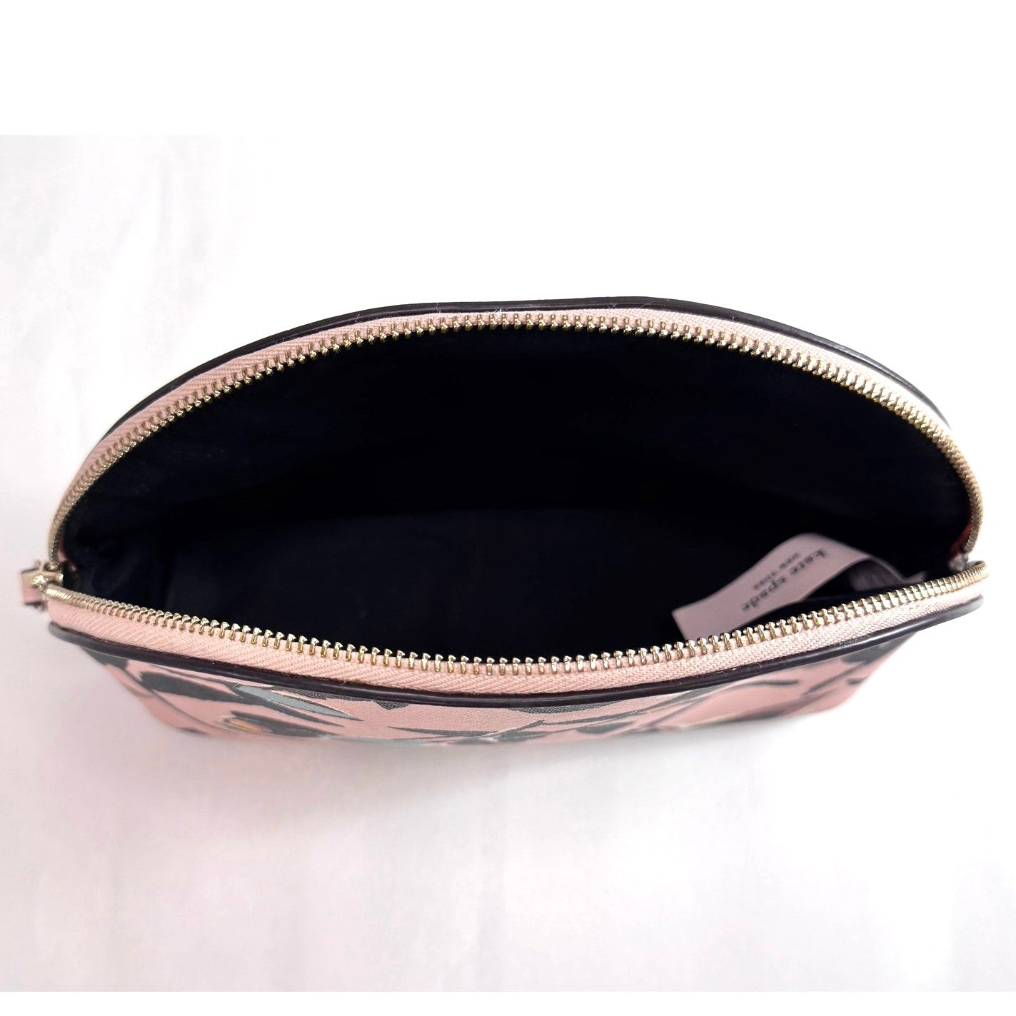 Kate Spade Cameron Paper Rose Medium Dome Cosmetic Case – Rare Floral Beauty