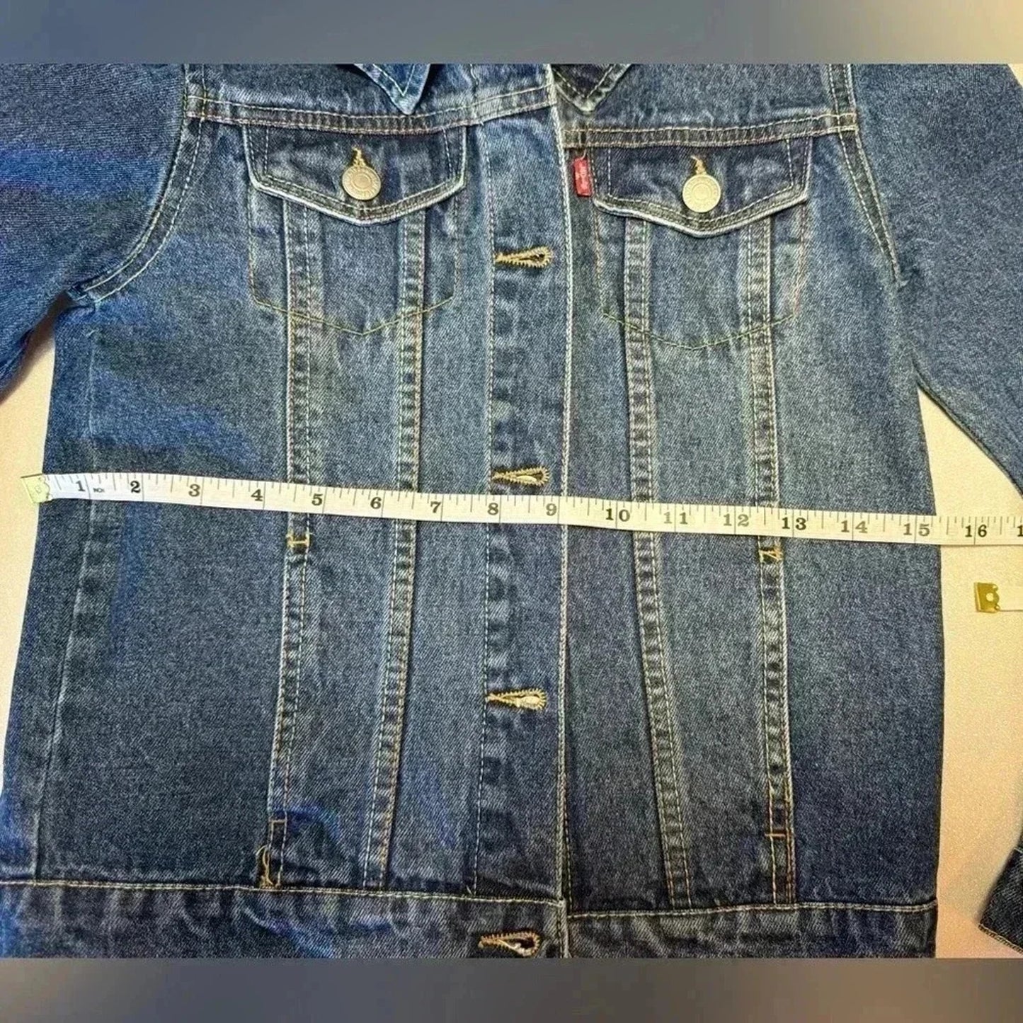 Levi's Denim Trucker Jacket | Big Kid’s | Size Large Blue Jean