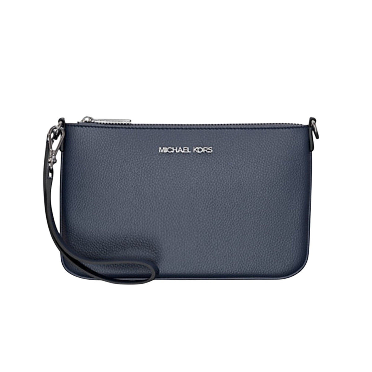 Michael Kors Jet Set Travel Large Pebbled Leather Pouch Discontinued