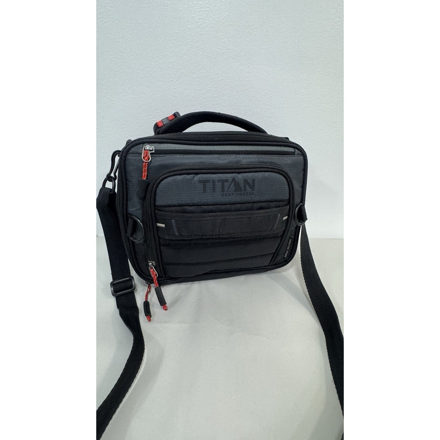 Titan Deep Freeze Arctic Zone Expandable Lunch Box Cooler Strap & Handle