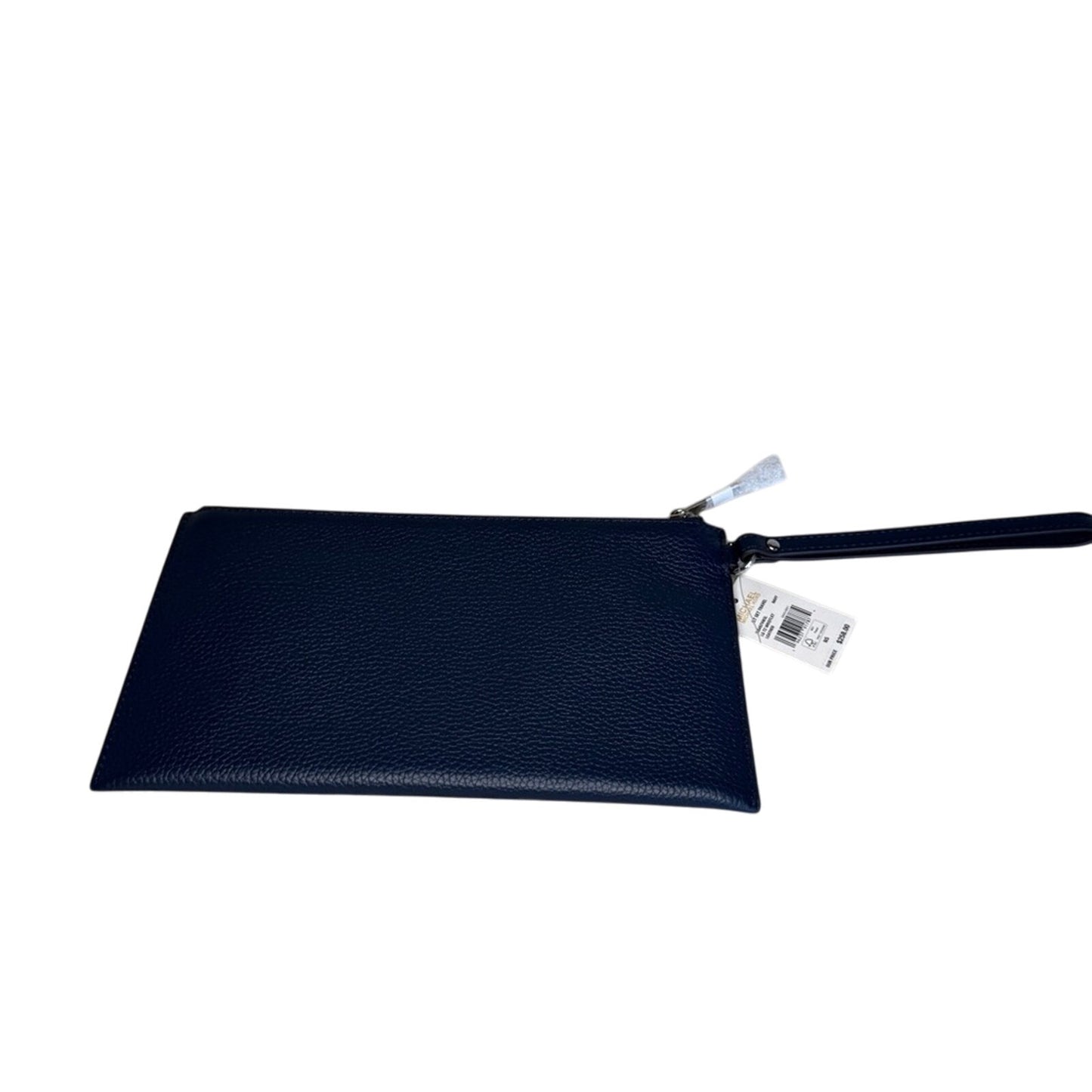 Michael Kors Jet Set Convertible Travel Leather Wristlet Bag Navy NWT