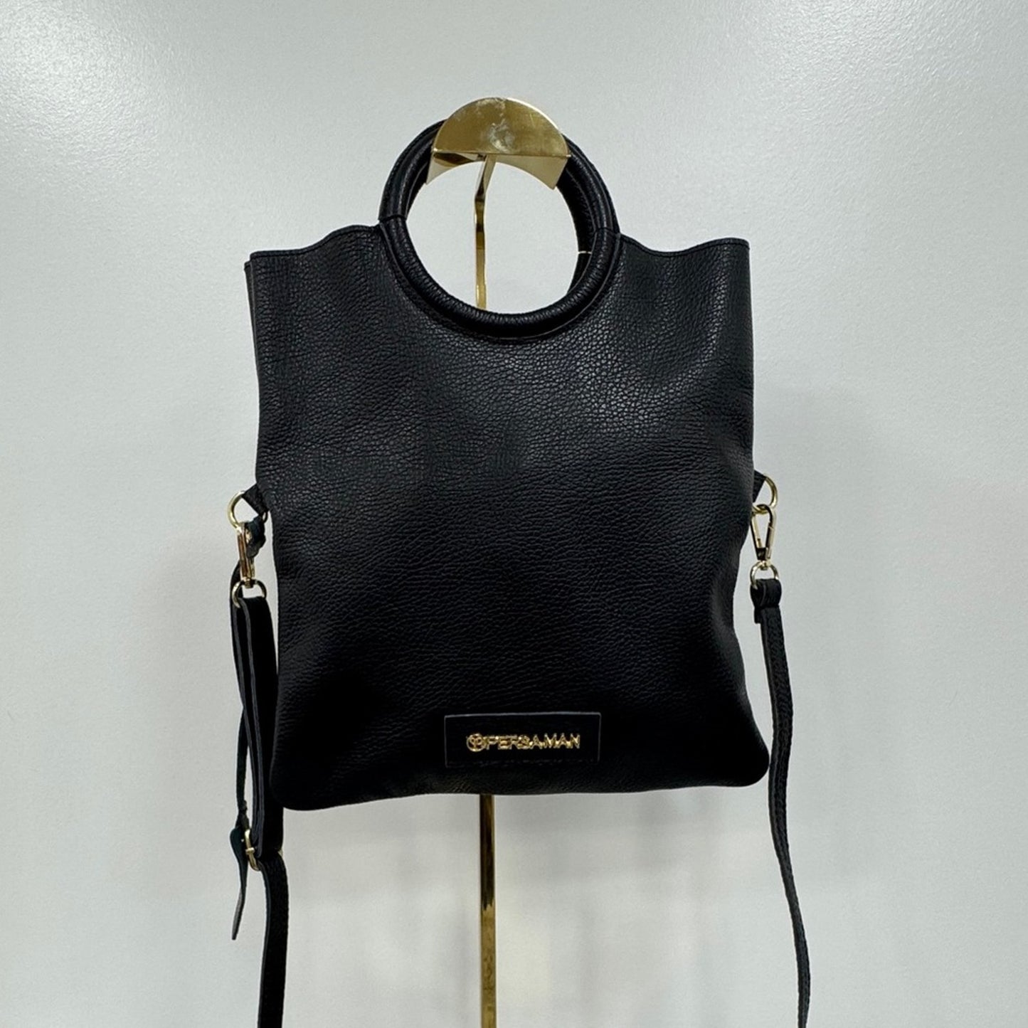 PERSAMAN NEW YORK Armande 21 Genuine Italian Leather Tote Bag