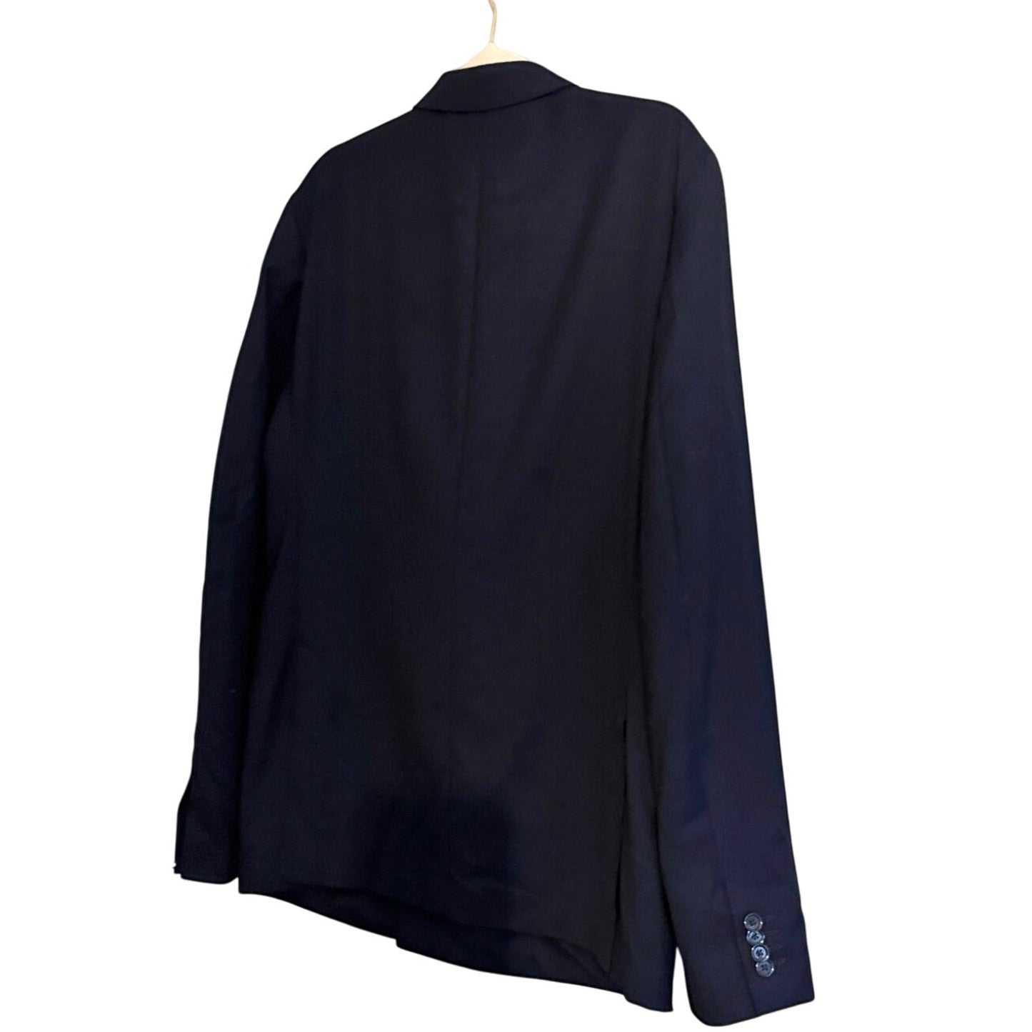 J. Lindeberg Hopper Double Breasted Slim Fit Wool Blazer Navy 54L NWT