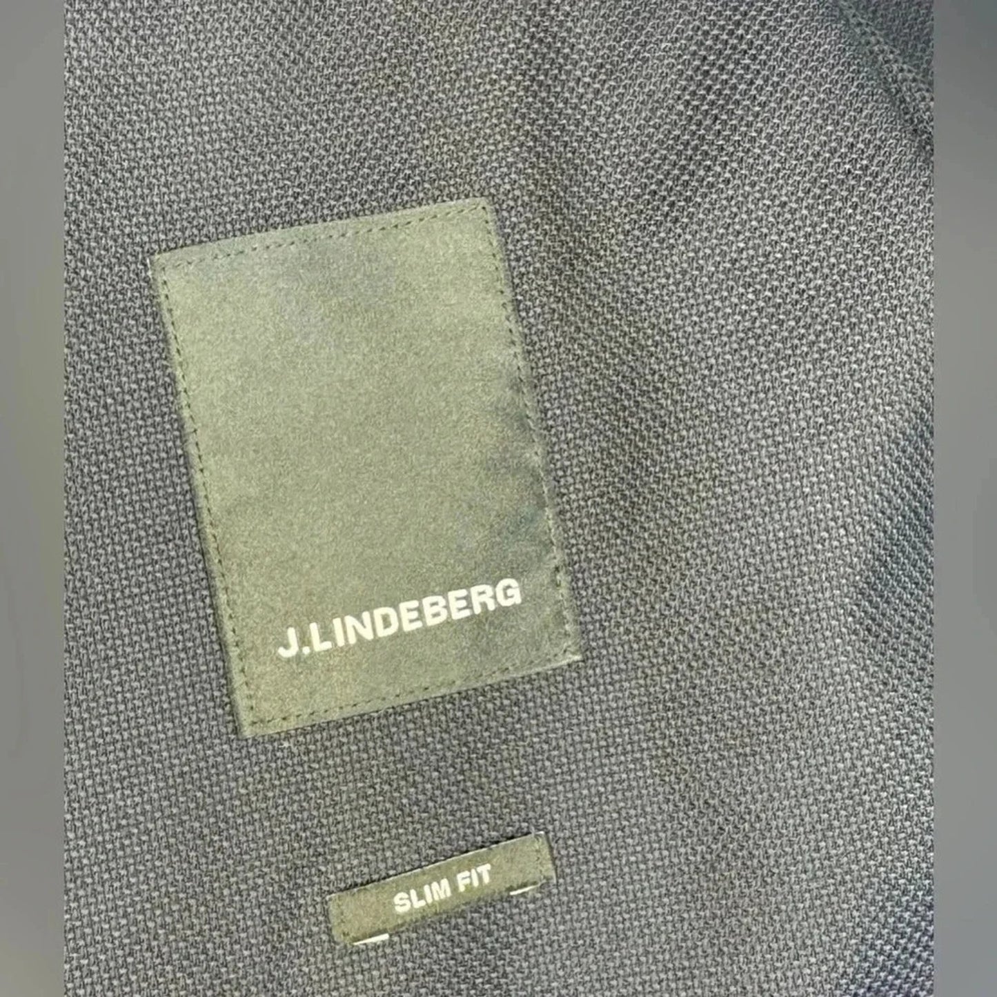 J. Lindeberg Hopper Double Breasted Slim Fit Wool Blazer Navy 54L NWT