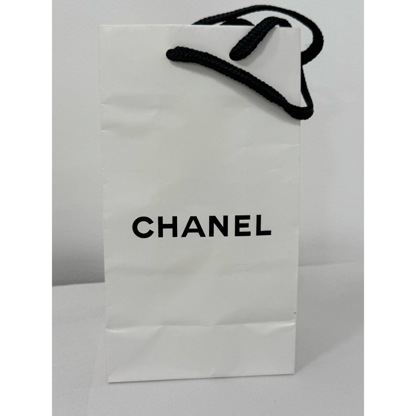 Chanel Limited Edition Red Camellia Ace Card Decor Chanel Shopping Gift Bag