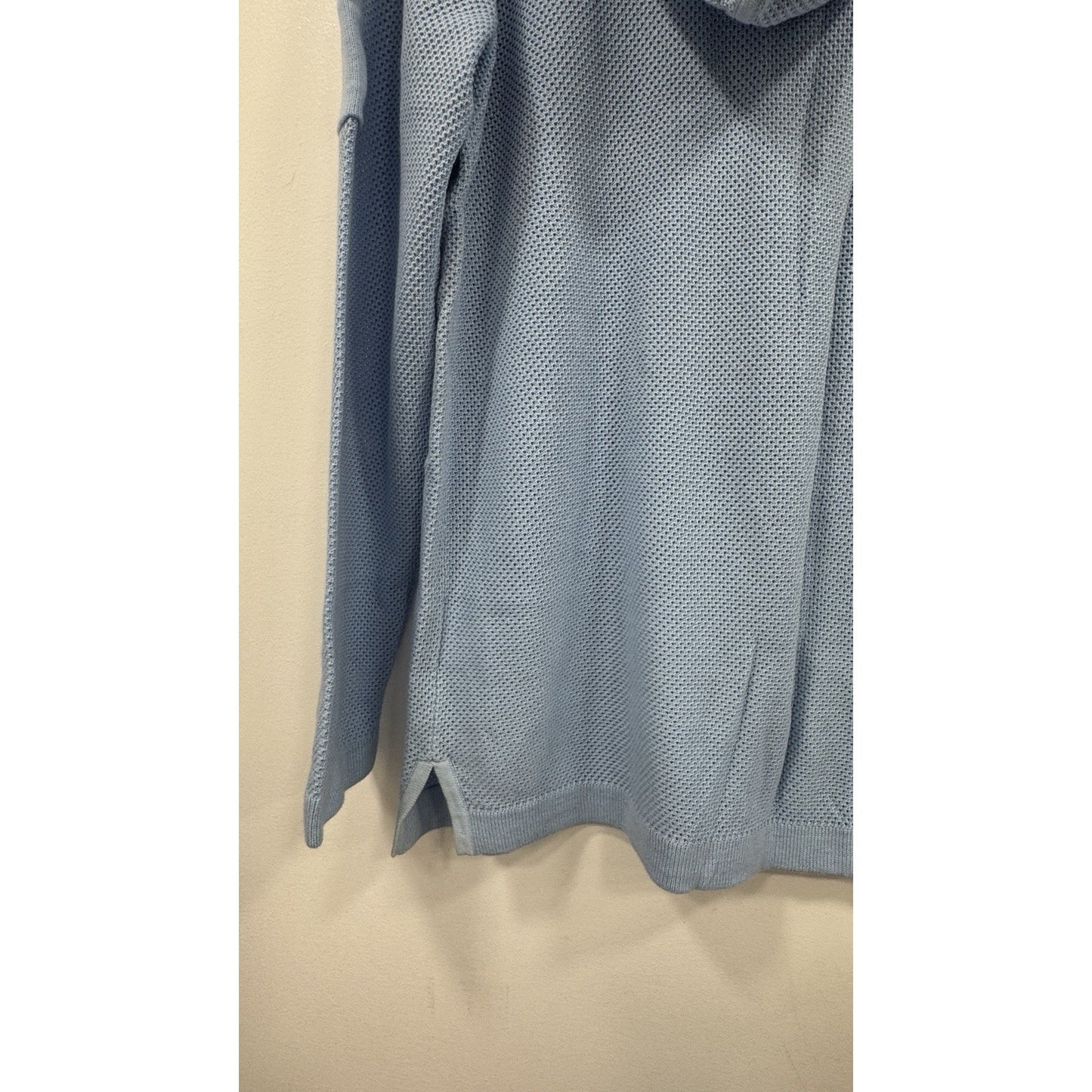 Vintage 90s Eddie Bauer Hooded Sweater Lagoon 100% Cotton M New with Tags Japan