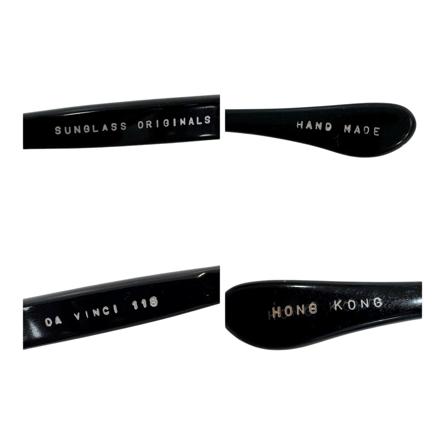 Da Vinci 118 Sunglass Originals Vintage Handmade Hong Kong Gradient Lens