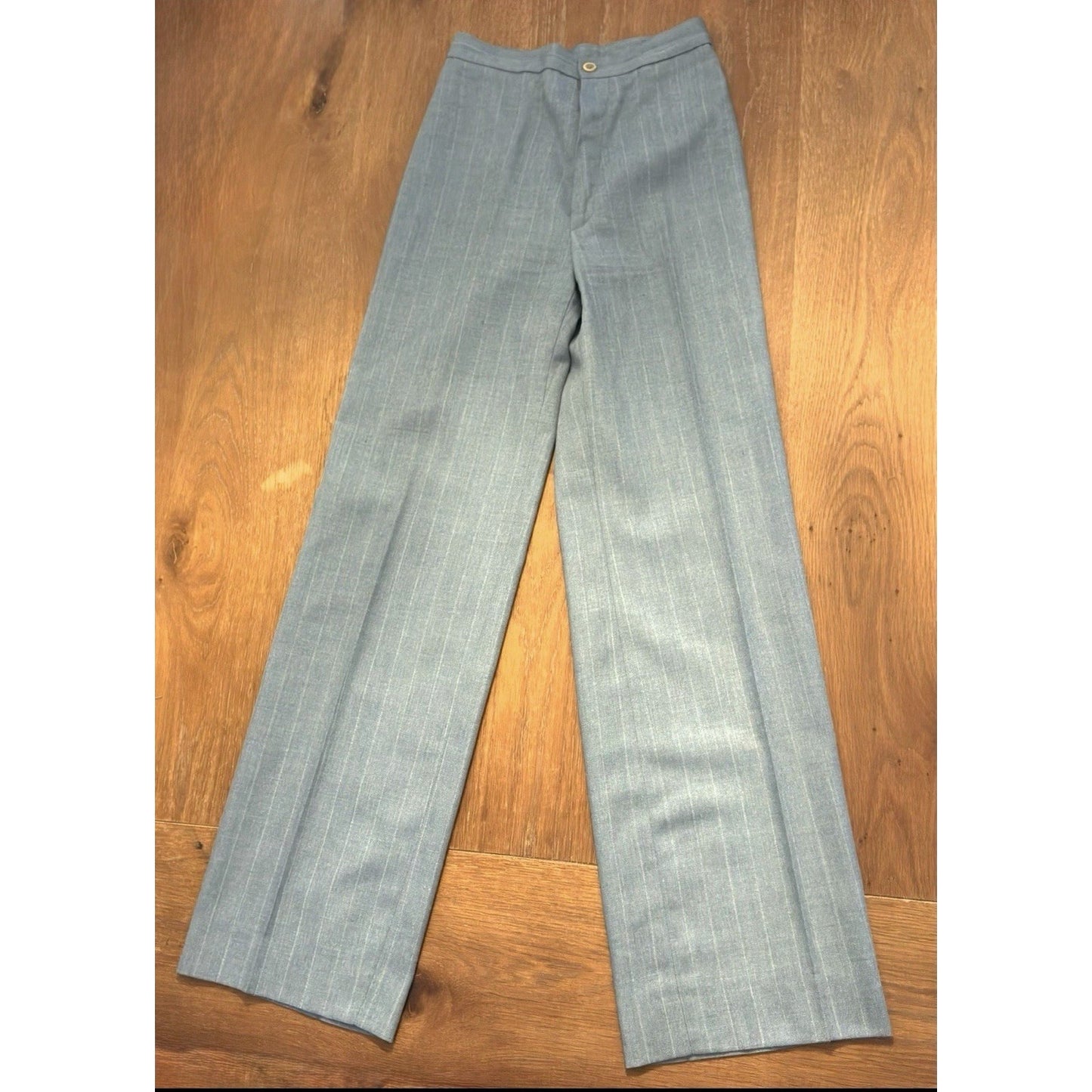 Vintage 70s Nicole Pelly Bagatelle Pinstripe Pantsuit Set | ILGWU Union USA 5/6