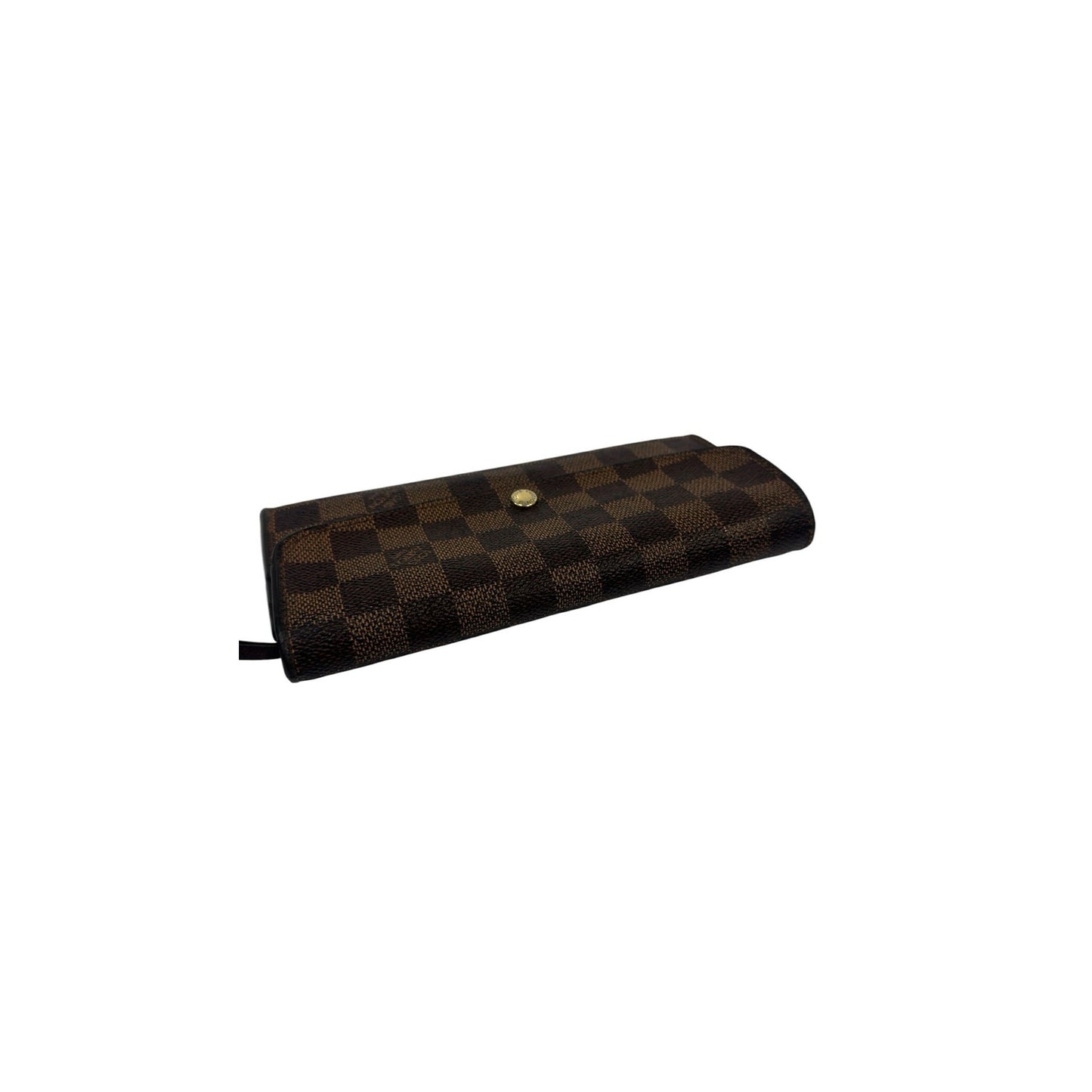 Louis Vuitton Damier Ebene Emilie Long Wallet Authentic LV