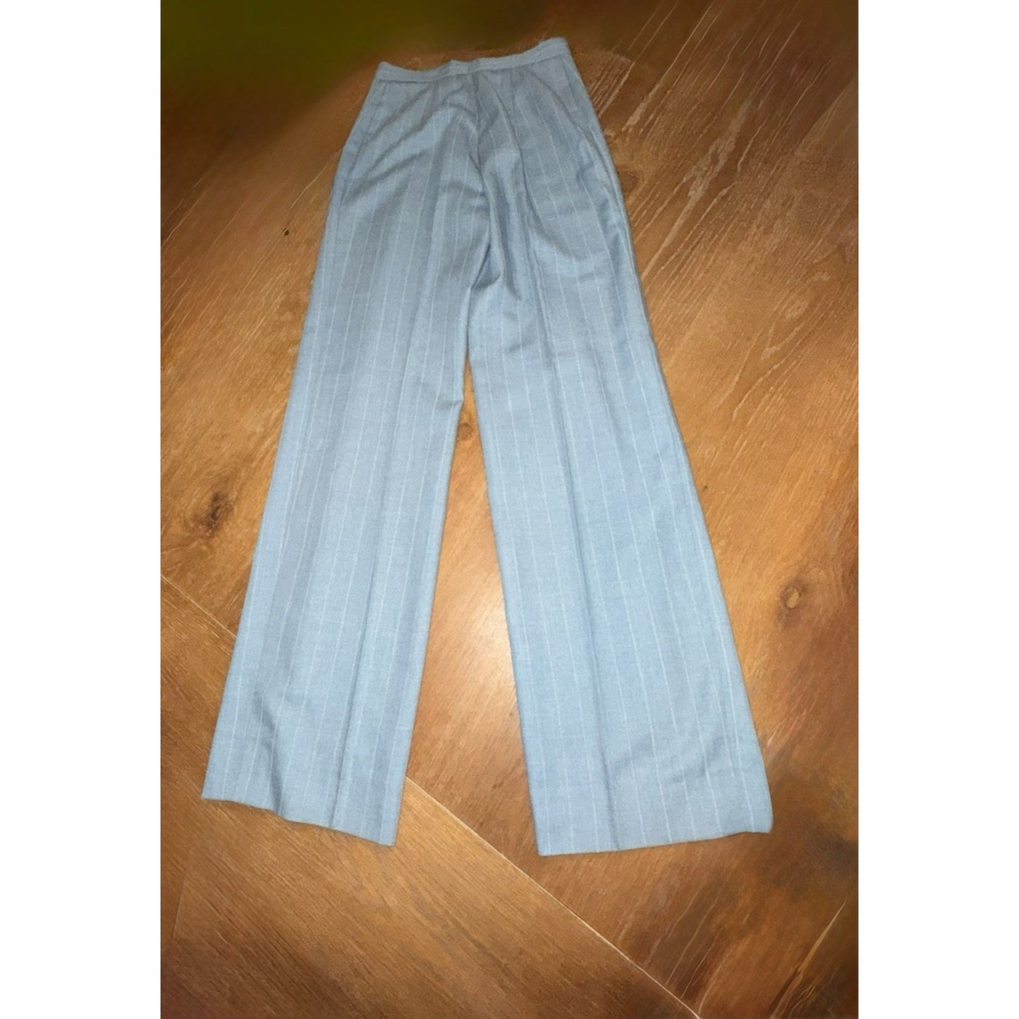 Vintage 70s Nicole Pelly Bagatelle Pinstripe Pantsuit Set | ILGWU Union USA 5/6